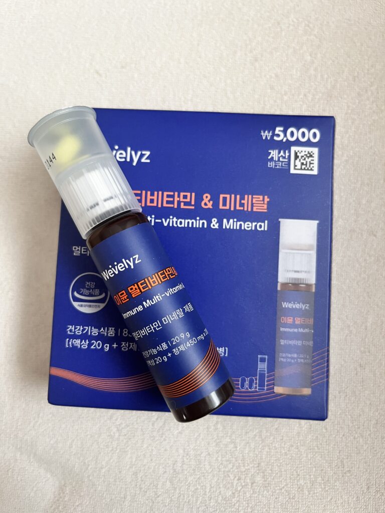 ダイソー江南駅店 液体サプリ Wevelyz イミューン エクストラバージンオイル × レモン