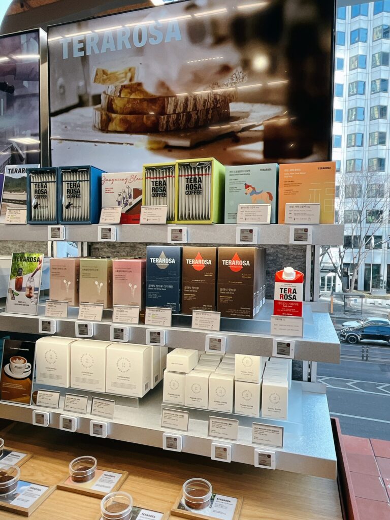 olive-better 1号店
TERAROSA COFFEEのコーナー