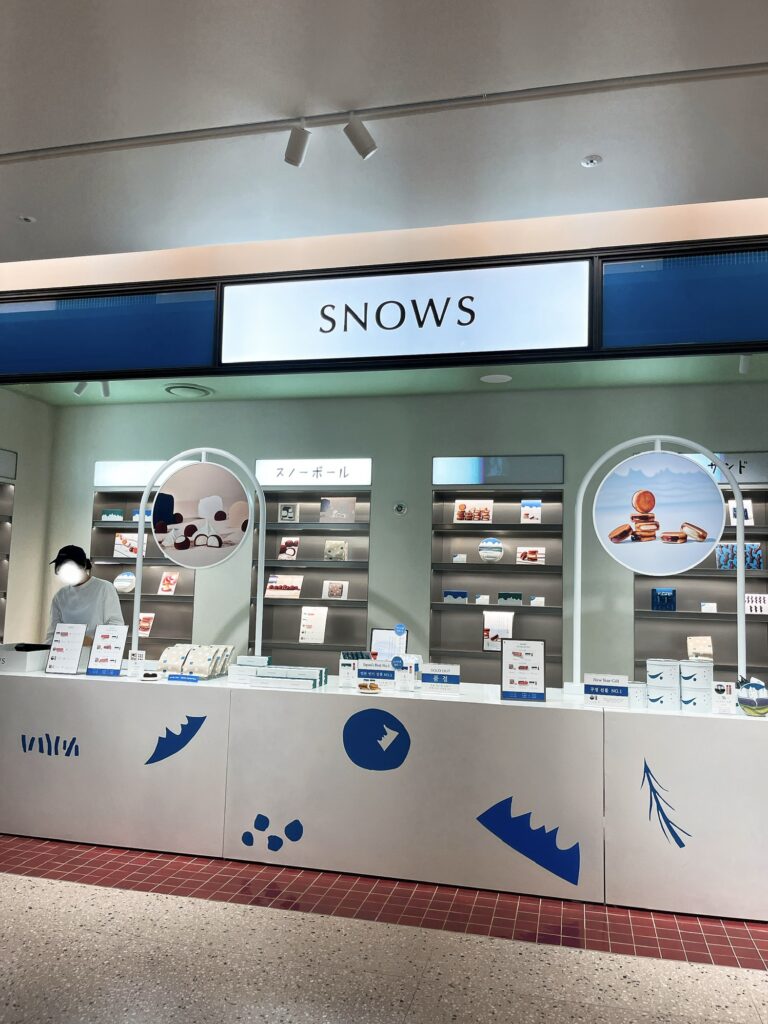 House of Shinsegae Cheongdam TWELVE 期間限定POP-UPのSNOWS