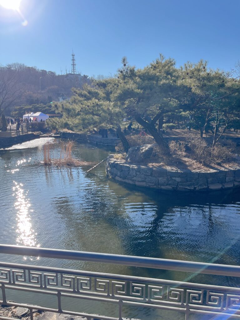 南山コル韓屋村 普段の散歩をするにも気持ちよくなれる場所です