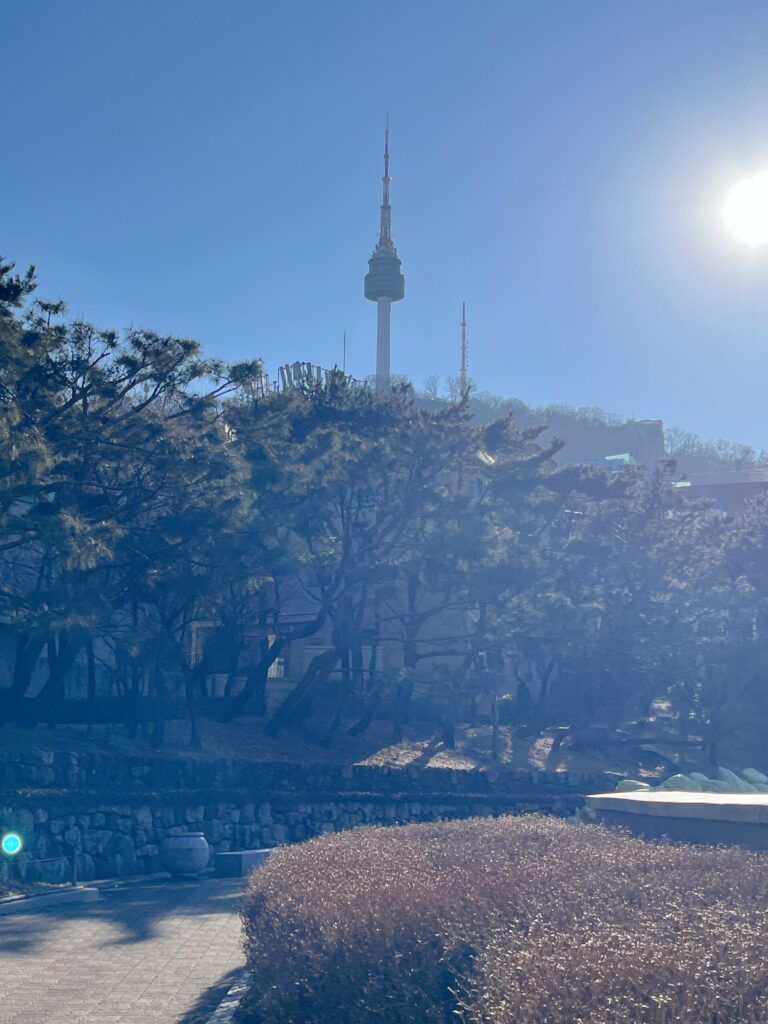 南山コル韓屋村
快晴な空にそびえるNソウルタワー