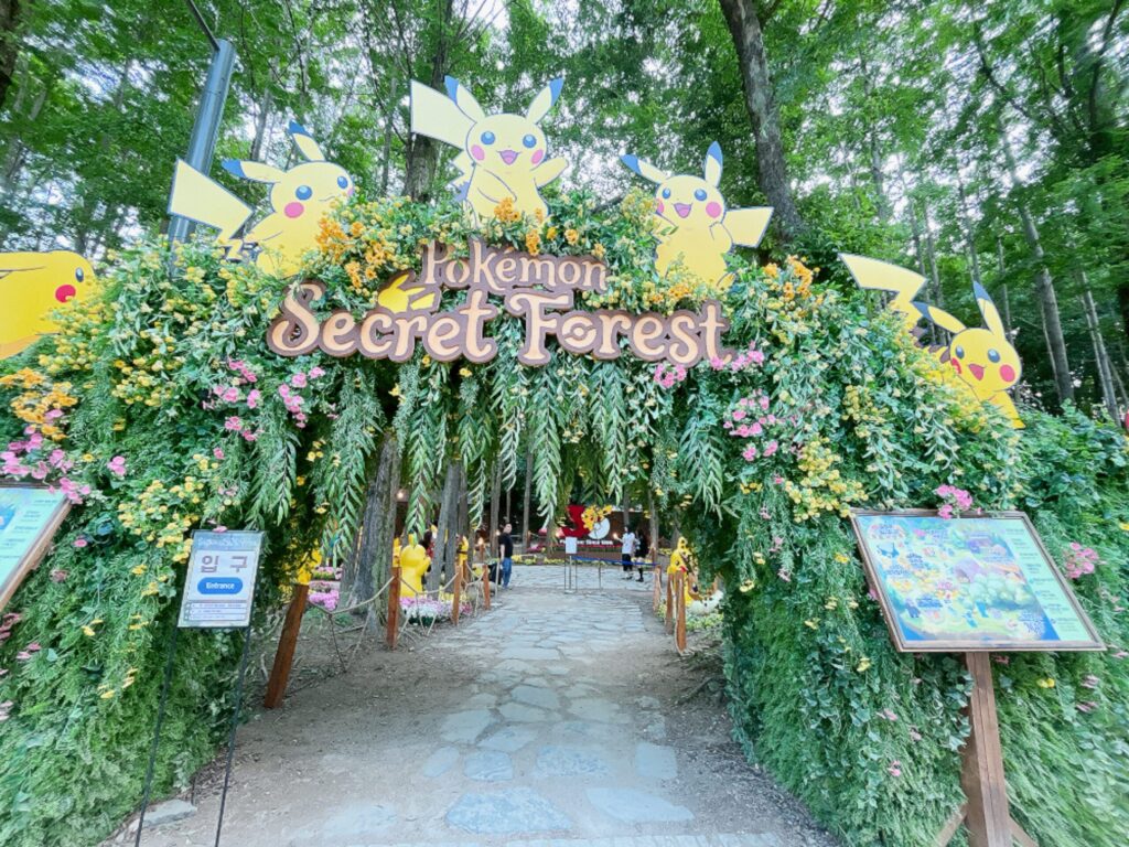 ポケモン・シークレットフォレスト
ここから入場します
気持ちが高まります