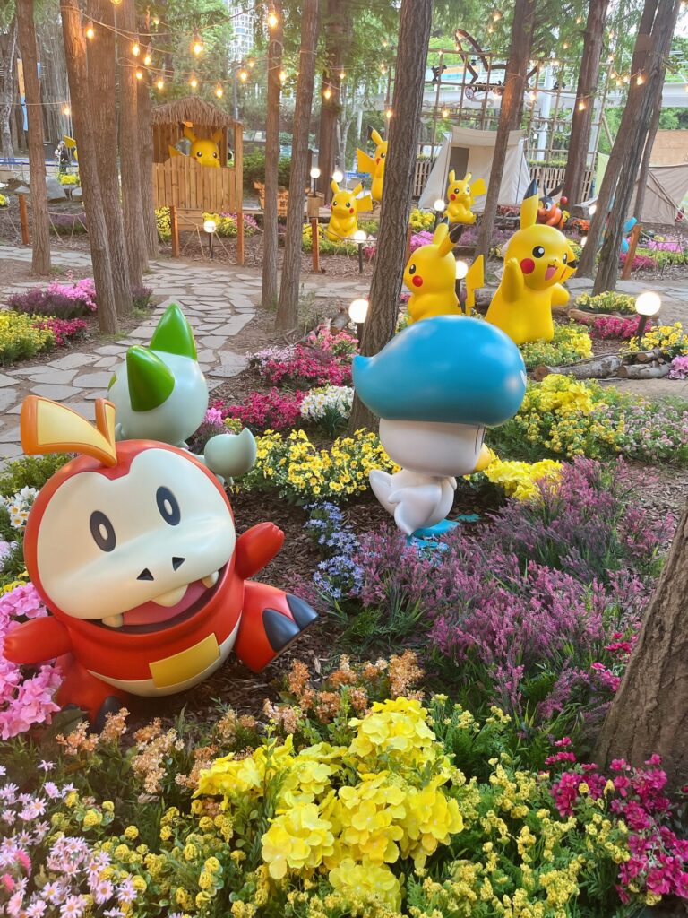 ポケモン・シークレットフォレスト
【感動のフィナーレ】夕暮れの幻想的なライティング