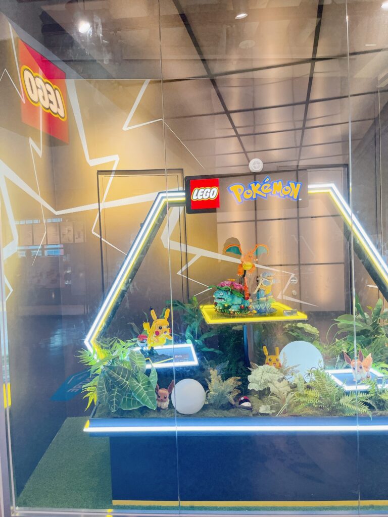 アイパークモール 龍山店
ポケモンがLEGOになっていました