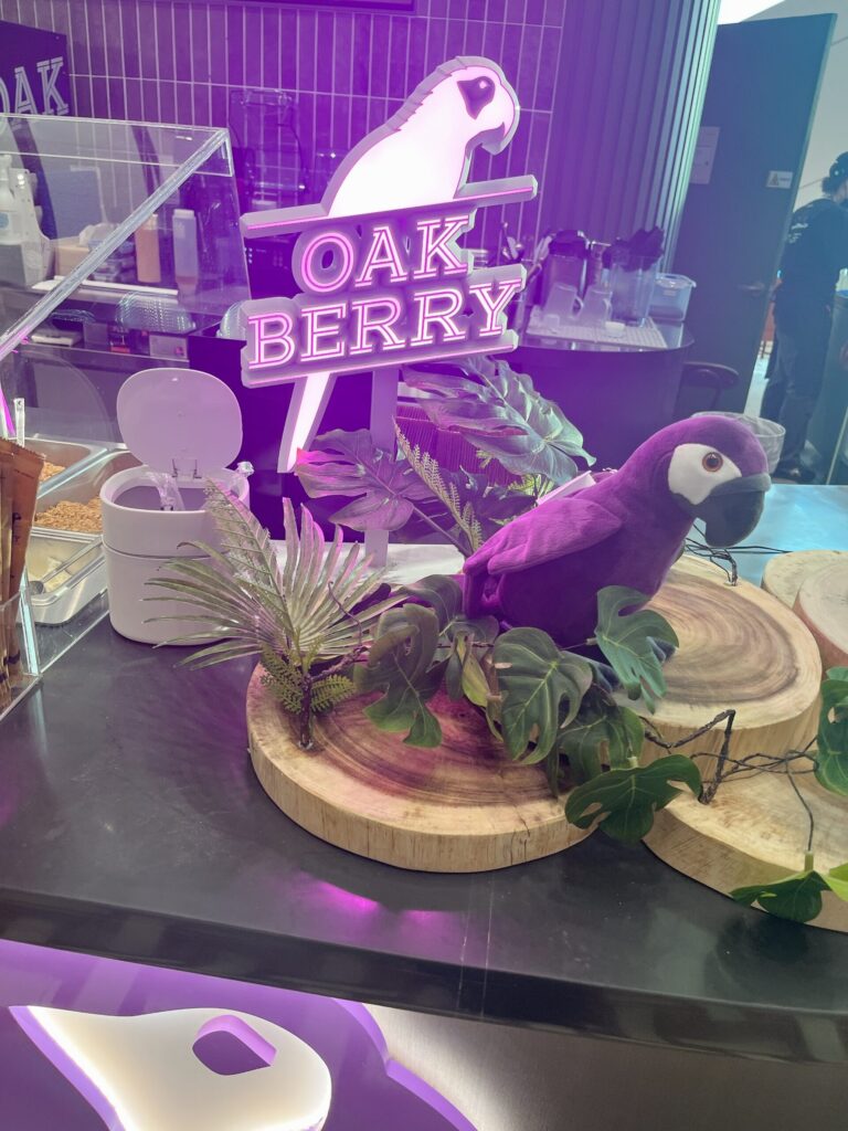 仁川国際空港 第2旅客ターミナル(T2)の免税エリア OAKBERRY(オークベリー)
