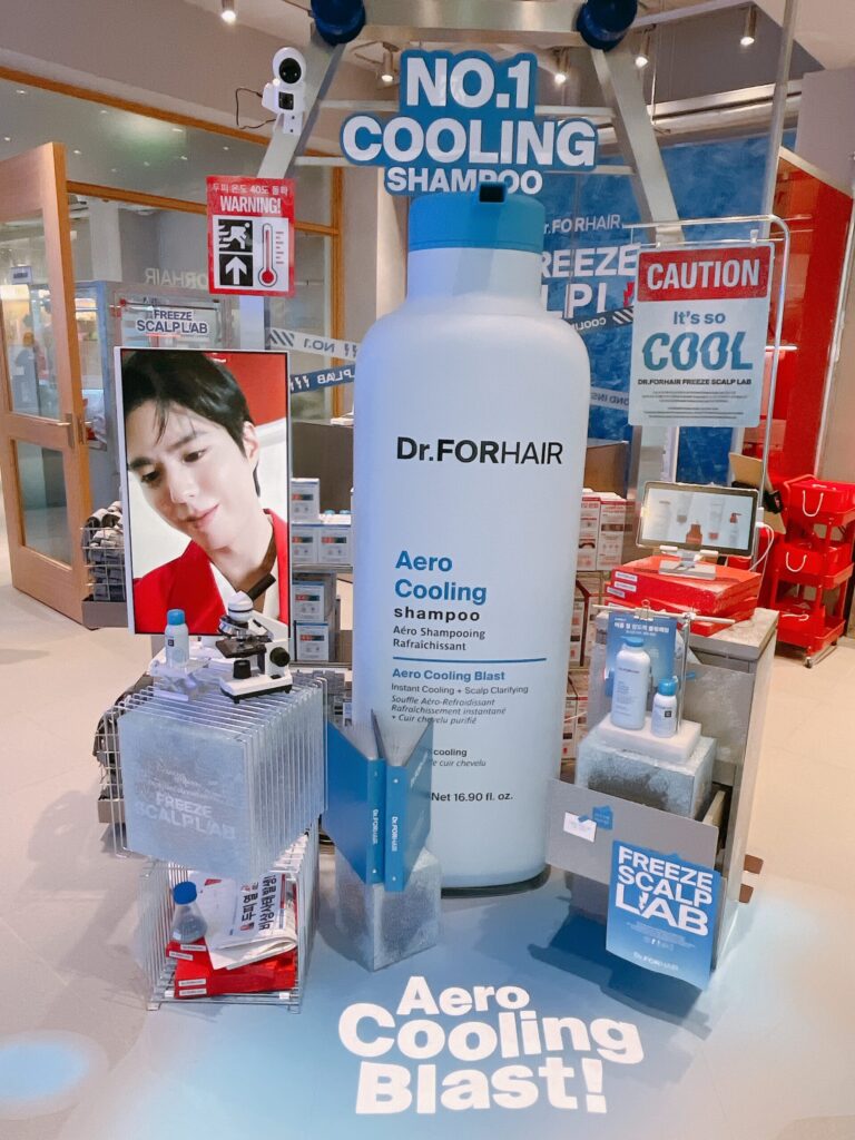 「オリーブヤング・ビューティーマンション聖水」ポップアップは FREEZE SCALP LAB（フリーズ・スカルプ・ラボ）でした