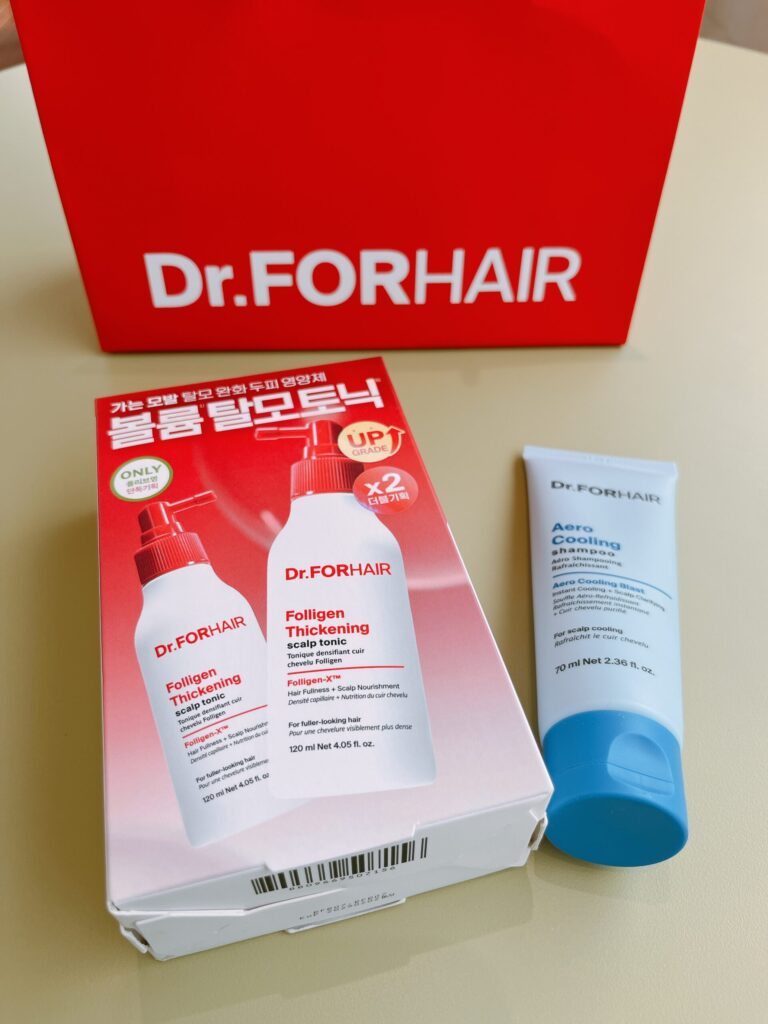 「オリーブヤング・ビューティーマンション聖水」おすすめの商品を購入すると別の種類のシャンプーまでいただくことができました