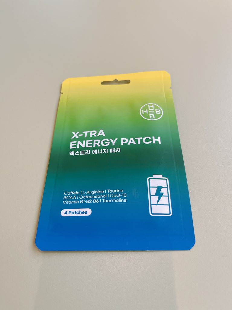 DOOTA MALL東大門緑はエナジー系のウェルネスパッチ HEB PATCHです