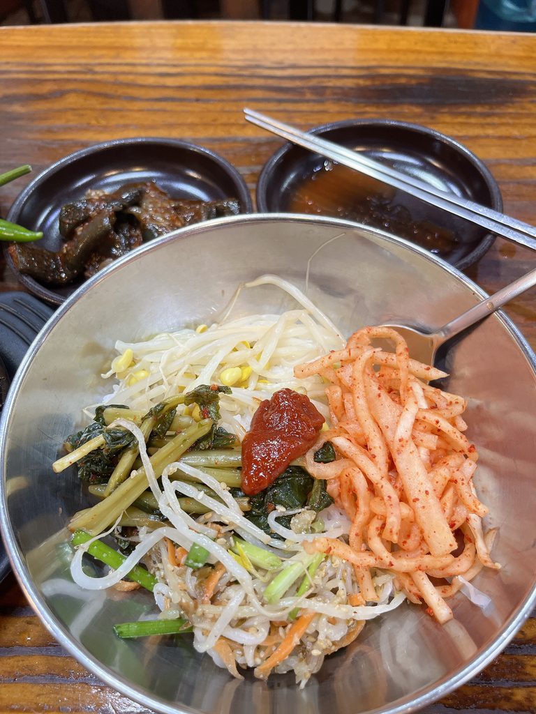 鍾路3街 トゥッペギチプ|セルフビビンバの完成です