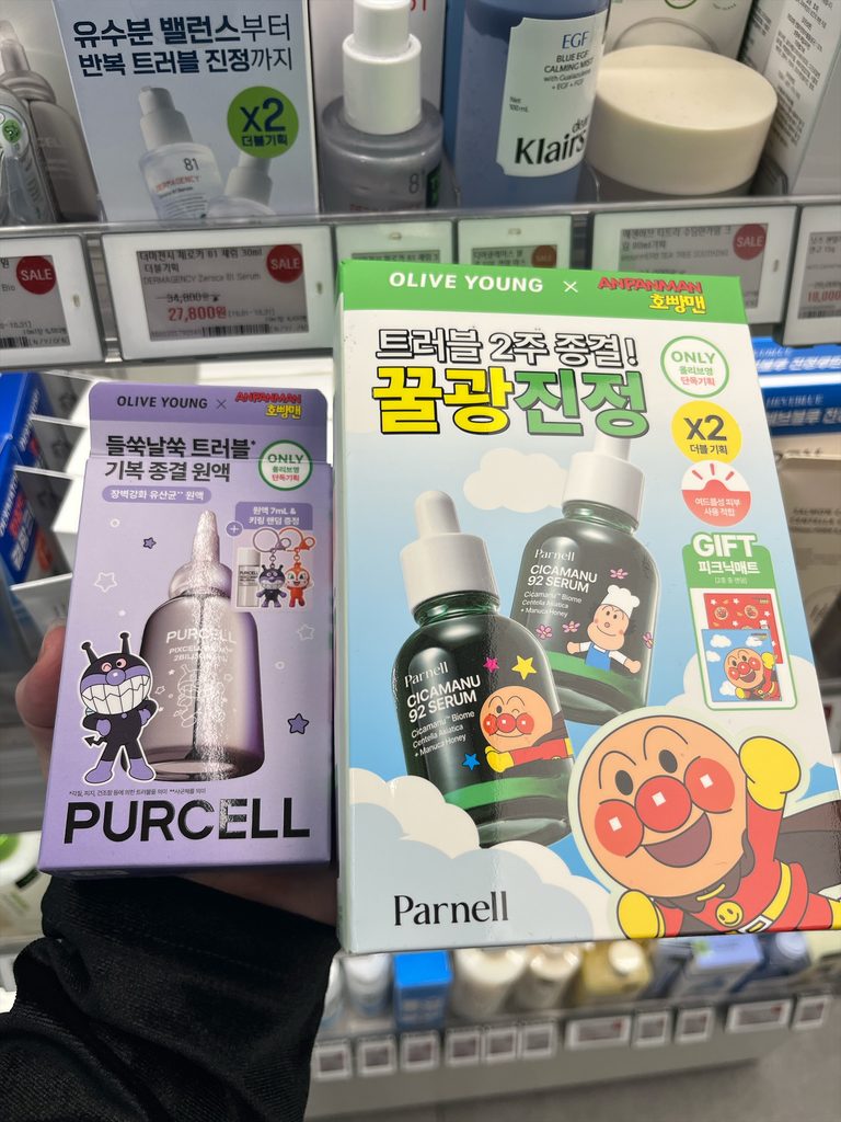オリーブヤングアンパンマンコラボ｜アンパンマンとのコラボレーション企画です