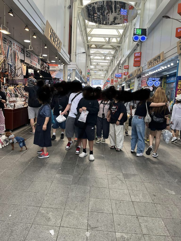 朝から活気にあふれていた南大門市場です
